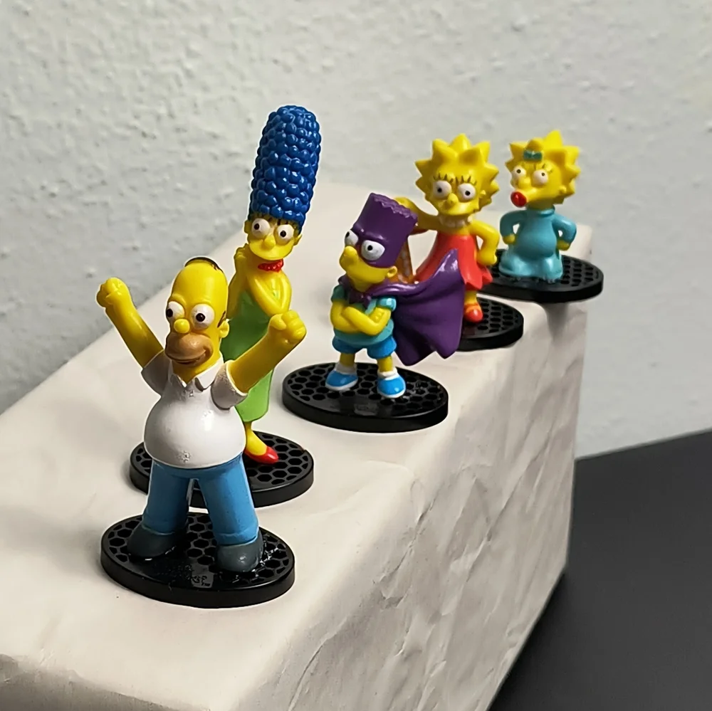 The Simpsons 2015 Figurines Bundle Of 5 Pcs